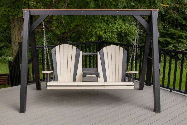 5' Adirondack Settee Porch Swing with Chain
