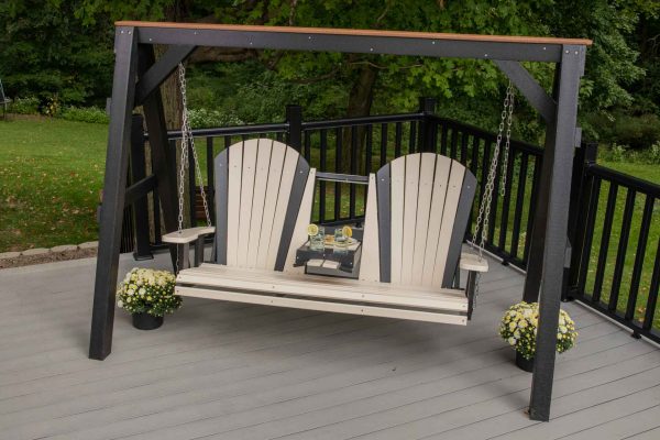 5' Adirondack Settee Porch Swing with Chain