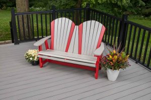 Adirondack Garden Bench 4'