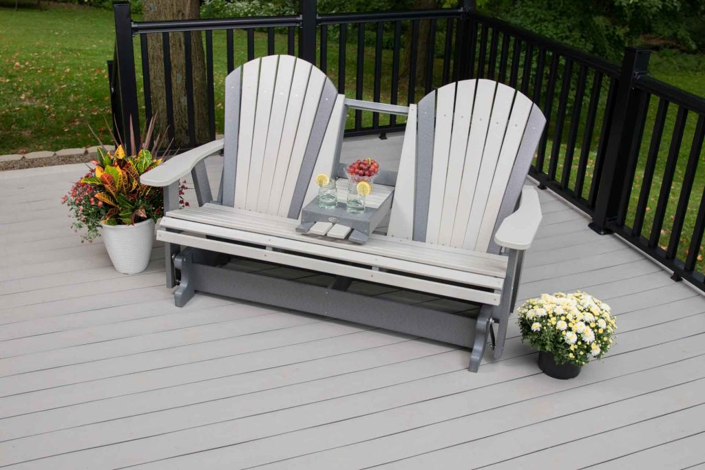 Adirondack Glider Settee 5'