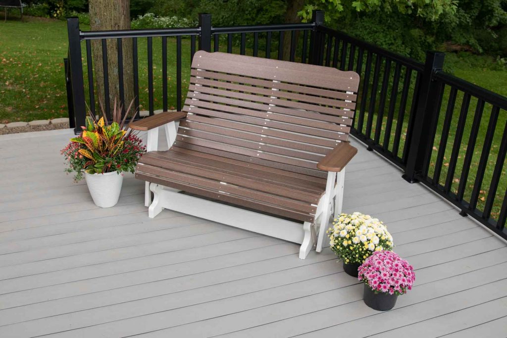 High Curve Back Glider 4'