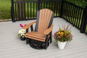 Adirondack Swivel Glider 2'