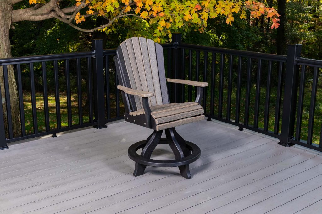 Adirondack Poly Chair, Counter Height, Swivel