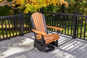 2' Adirondack Swivel HDPE Glider