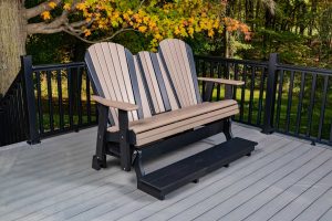 Adirondack Glider, Settee, Counter Height 5'