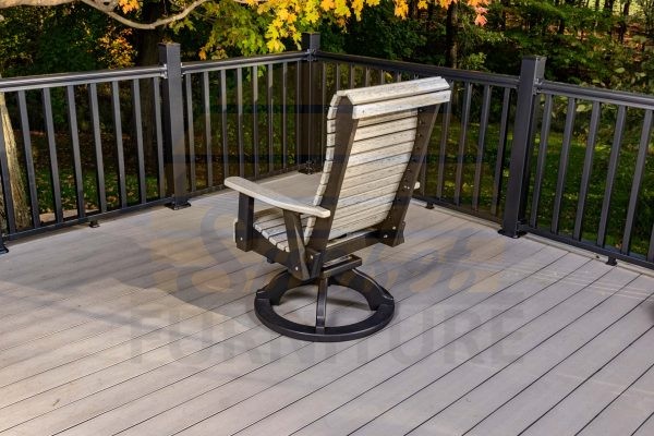 7-Piece Roll Back Rectangle Table Set, Dining Height