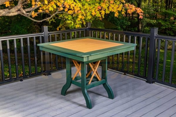 5-Piece Mission Square Table Set, Dining Height