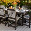 7-Piece Mission Rectangle Table Set, Counter Height