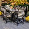 7-Piece Mission Rectangle Table Set, Counter Height