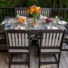 7-Piece Mission Rectangle Table Set, Counter Height
