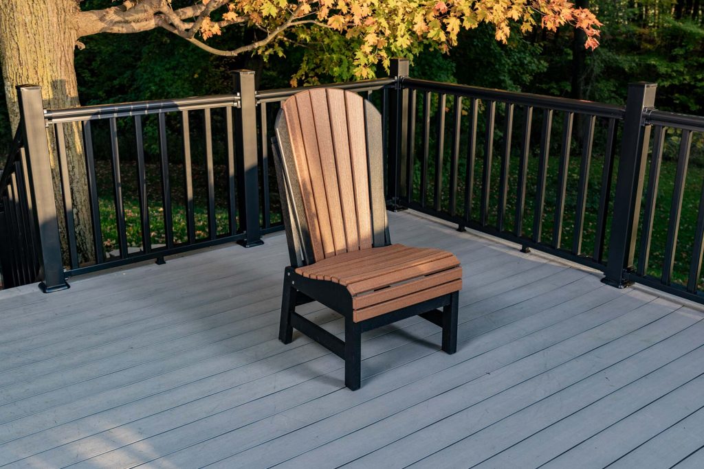 Adirondack Poly Side Chair, Regular Height